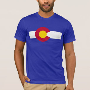 T-shirt Drapeau d'état du Colorado
