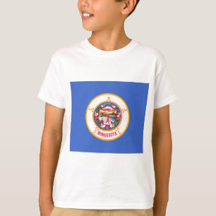 T-shirt Drapeau d'État du Minnesota