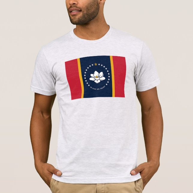 T-shirt Drapeau d'État du Mississippi 2020 (Devant)