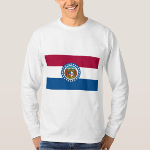 T-shirt Drapeau d'État du Missouri