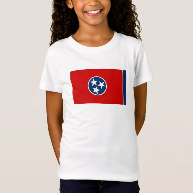 T-Shirt Drapeau d'état du Tennessee (Devant)