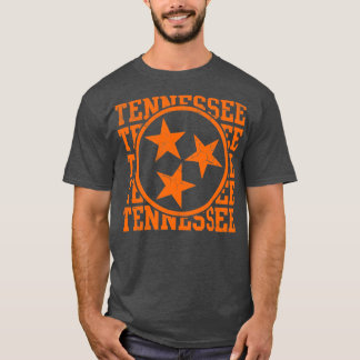 T-shirt Drapeau d'état du Tennessee en état de désordre