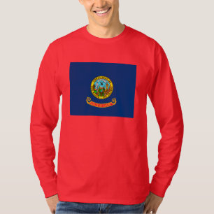T-shirt Drapeau d'État Idaho