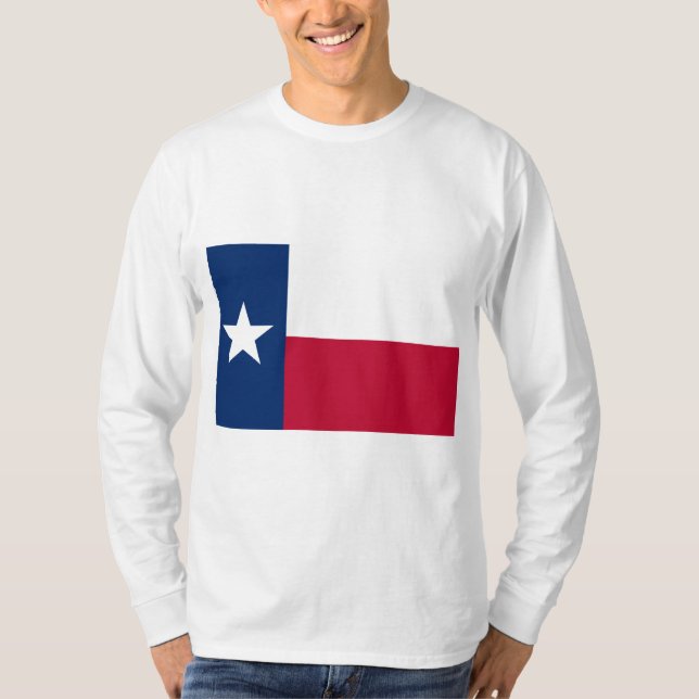 T-shirt Drapeau d'État texan (Texas) (Devant)