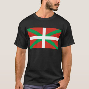 T-shirt Drapeau d'Euskadi - pays Basque - Ikurri