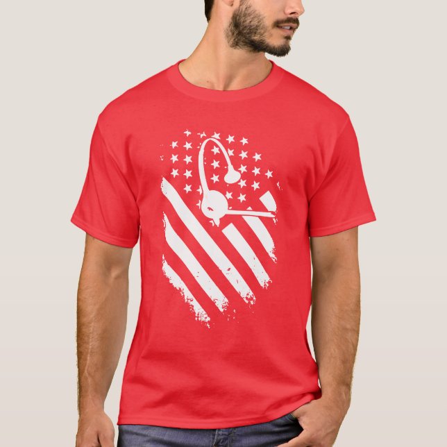 T-shirt Drapeau d'expéditeur (Devant)
