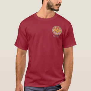 T-shirt Drapeau d'habillement du Bhutan