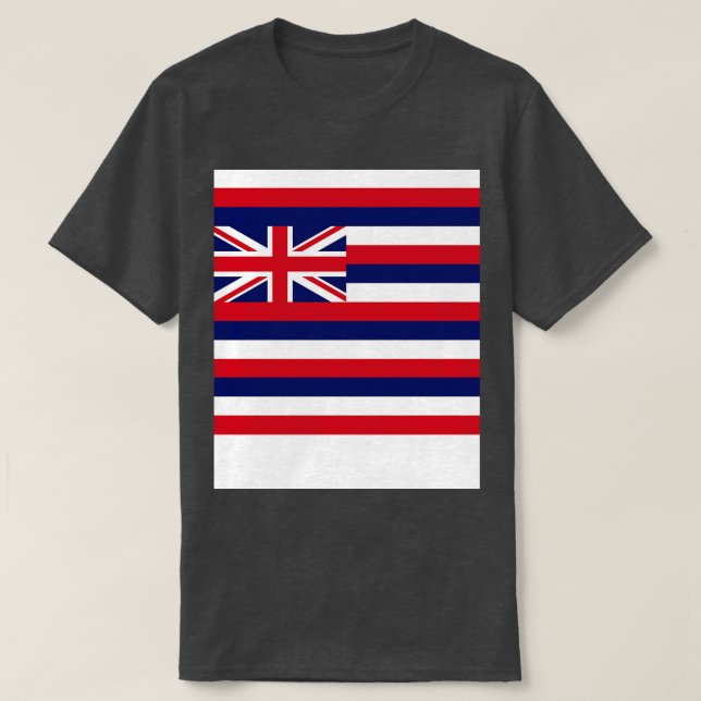 T-shirt Drapeau d'Hawaï (Design devant)