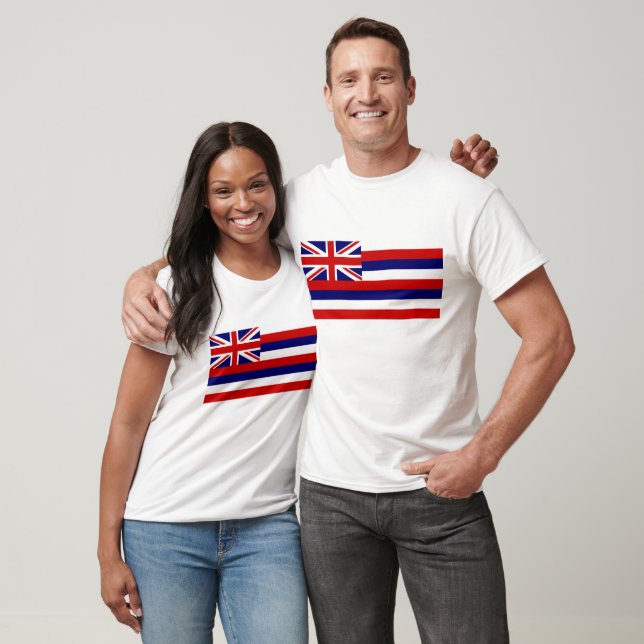 T-shirt Drapeau d'Hawaï, Drapeau d'Hawaï (Unisexe)