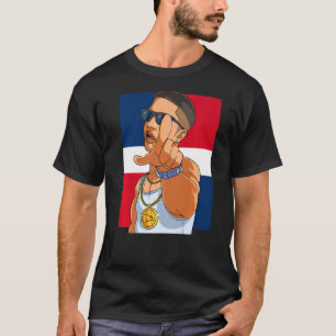 T-shirt Drapeau Dimelo Ke Lo Ke Proud Domi