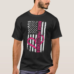 T-shirt Drapeau d'infirmière praticienne pour femmes et in