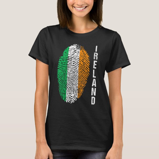 T-shirt Drapeau d'Irlande (Devant)