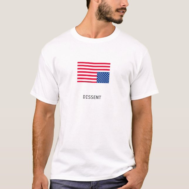 T-shirt Drapeau discordant (Devant)