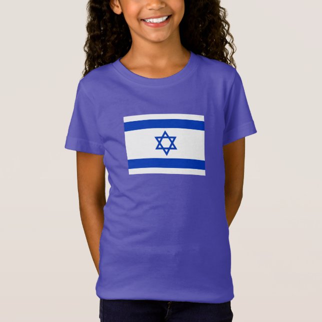 T-Shirt Drapeau d'Israël (Devant)