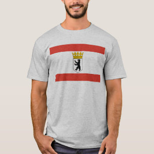 T-shirt Drapeau d'ours de Berlin
