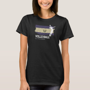 T-shirt Drapeau Drapeau Filles Volley-ball Femmes