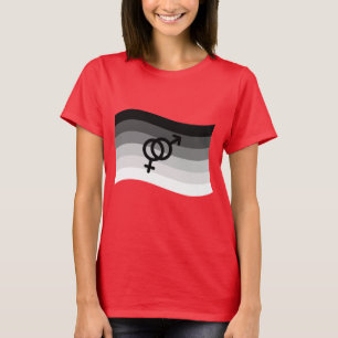 T-SHIRT DRAPEAU DROIT AVEC SYMBOLE