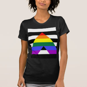 T-shirt Drapeau droit d'allié