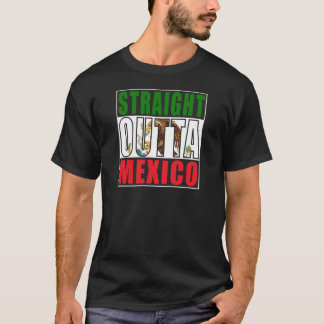 T-shirt Drapeau droit d'Outta Mexique