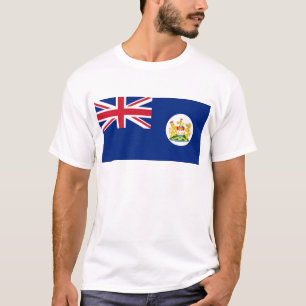 T-shirt Drapeau du 英屬香港 de Hong Kong (1959 - 1997)