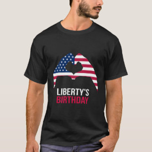 T-shirt Drapeau Du 4 Juillet Oncle He Patriot America Usa
