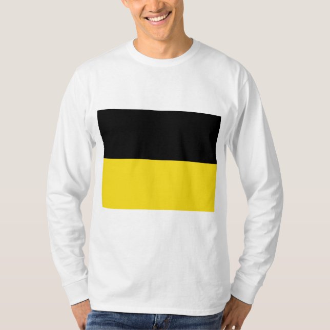 T-shirt Drapeau du Bade-Wurtemberg (État allemand) (Devant)