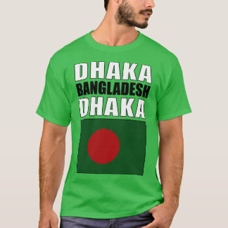 T-shirt Drapeau du Bangladesh