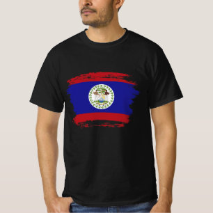 T-shirt Drapeau du Belize