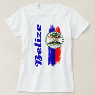 T-shirt Drapeau du Belize