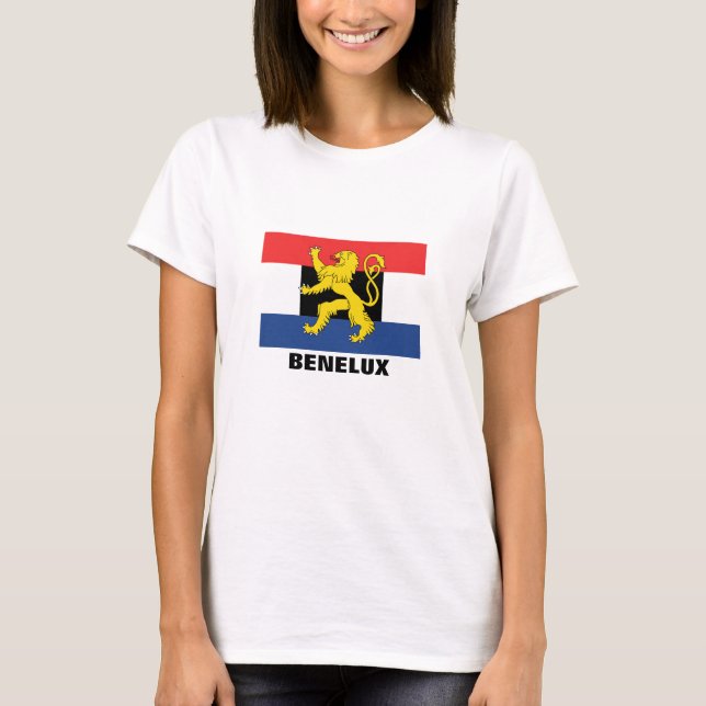 T-shirt Drapeau du Benelux (Devant)