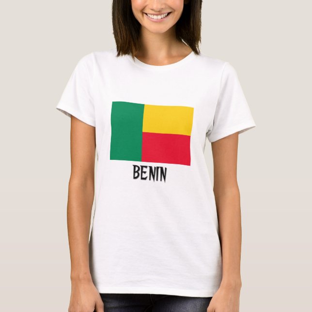 T-shirt Drapeau du Bénin (Devant)