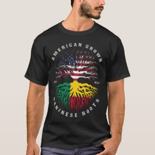T-shirt Drapeau du Bénin américain des racines béninois