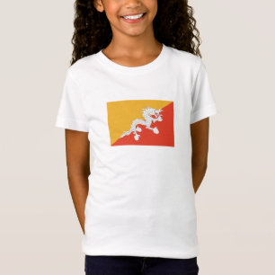 T-Shirt Drapeau du Bhoutan patriotique