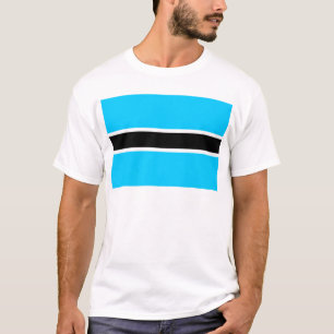 T-shirt Drapeau du Botswana