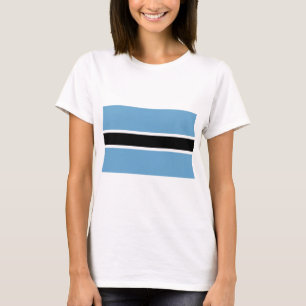 T-shirt Drapeau du Botswana