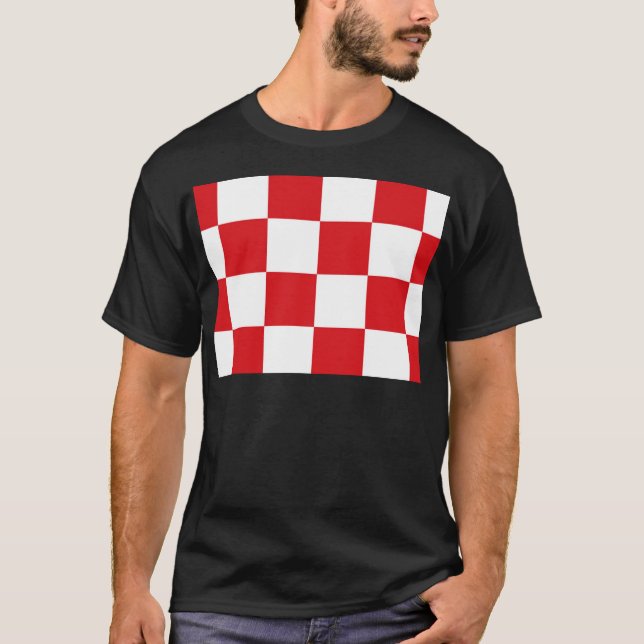 T-shirt Drapeau du Brabant du Nord (Devant)