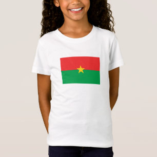T-Shirt Drapeau du Burkina Faso patriotique