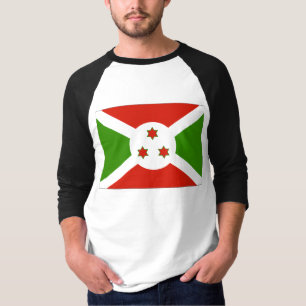 T-shirt Drapeau du Burundi