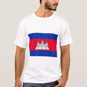 T-shirt Drapeau du Cambodge