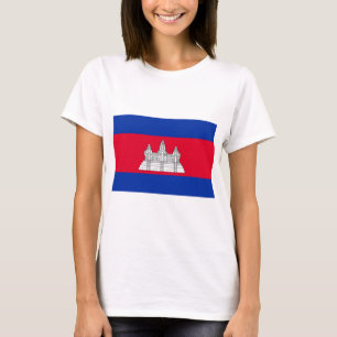 T-shirt Drapeau du Cambodge
