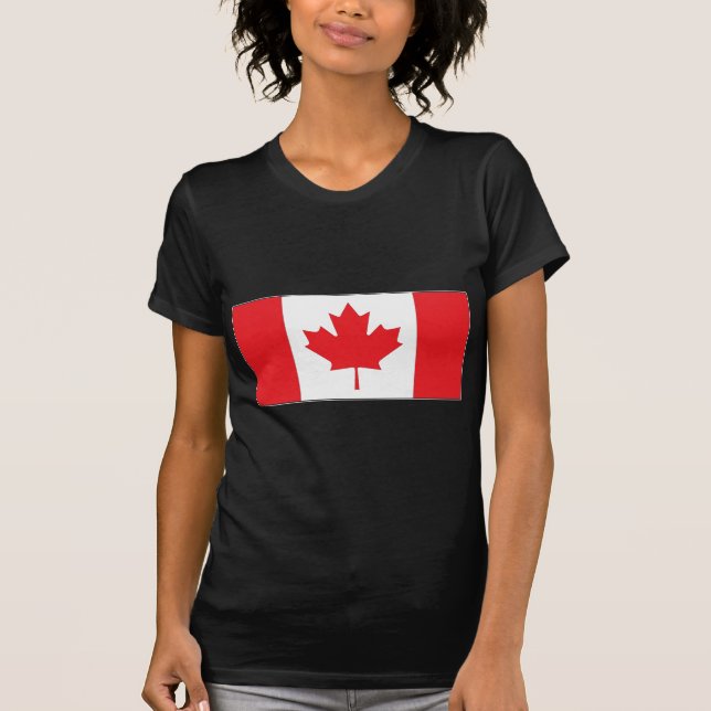 T-shirt Drapeau du Canada (Devant)
