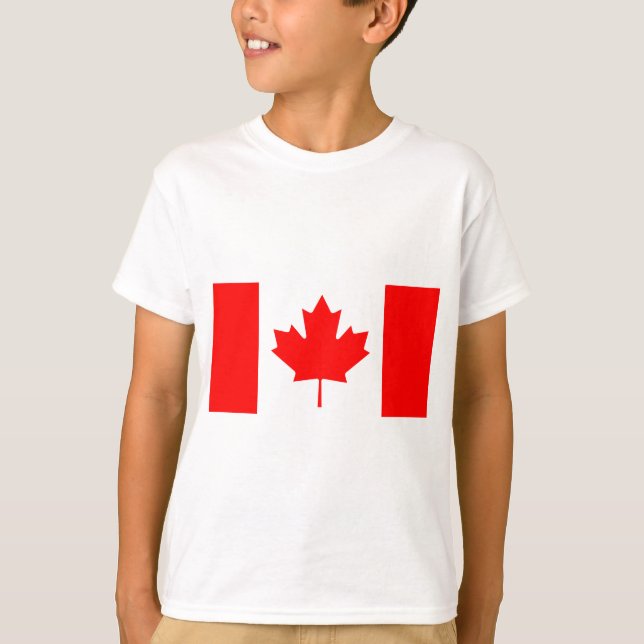 T-shirt Drapeau du Canada (Devant)