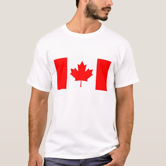 T-shirt Drapeau du Canada (Devant)