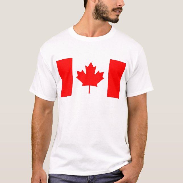 T-shirt Drapeau du Canada (Devant)