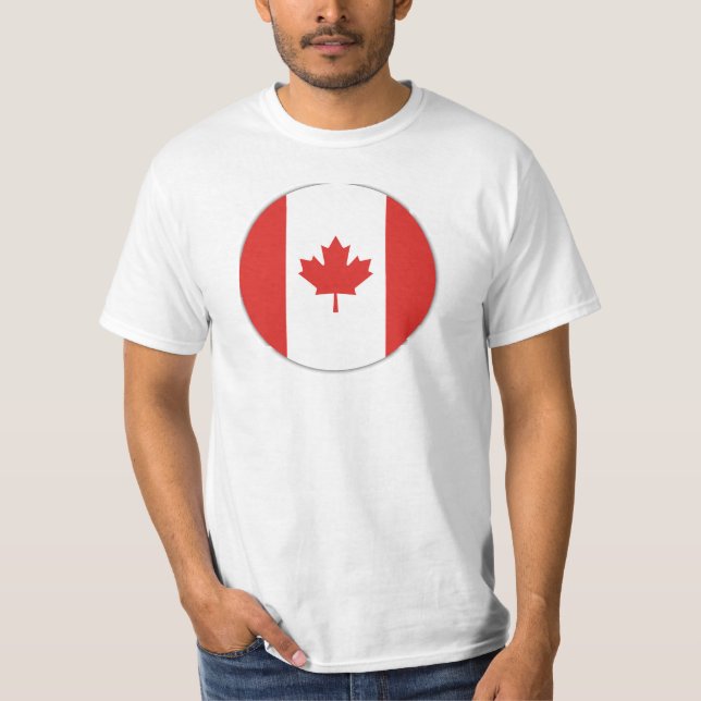 T-shirt Drapeau du Canada (Devant)