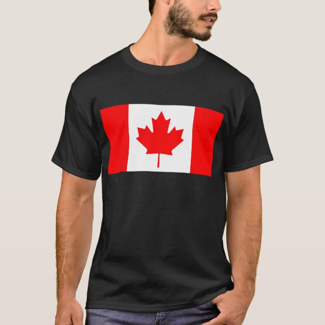 T-shirt Drapeau du Canada (Devant)
