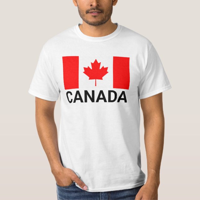 T-shirt Drapeau du Canada Drapeau canadien ,drapeau canadi (Devant)