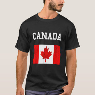 T-shirt Drapeau du Canada Drapeau canadien Racines de l'ér