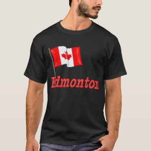 T-shirt Drapeau du Canada - Edmonton