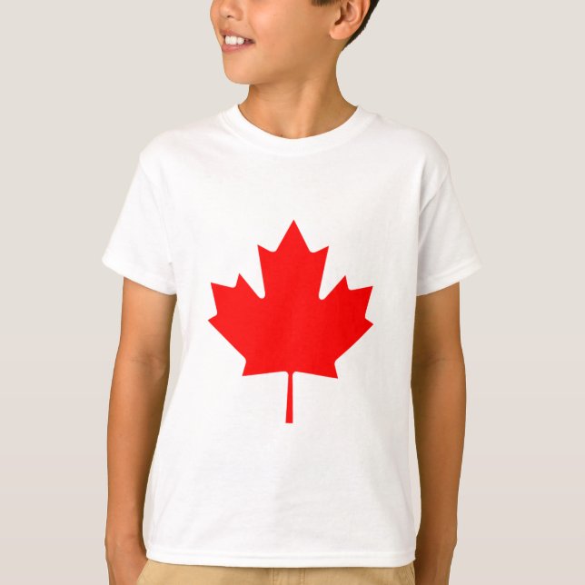 T-shirt Drapeau du Canada - le Drapeau du Canada (Devant)